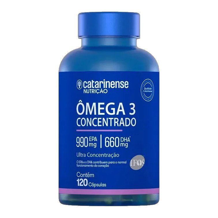 Ômega 3 Plus Ultra Concentrado Catarinense 120 Cápsulas